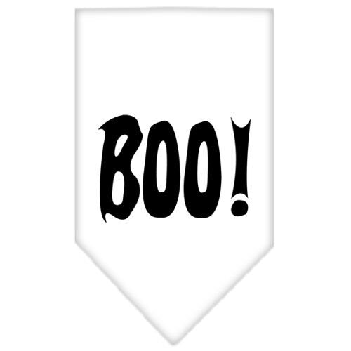 Halloween Pet and Dog Bandana, Screen Printed, "Boo"