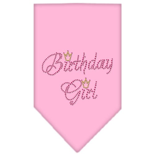 Pet and Dog Bandana Rhinestone, "Birthday Girl"