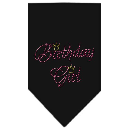 Pet and Dog Bandana Rhinestone, "Birthday Girl"