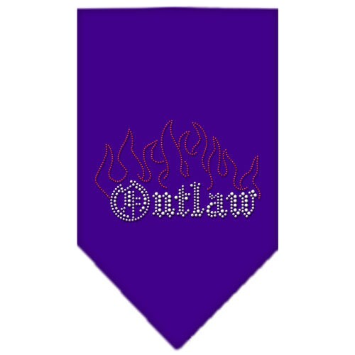 Pet and Dog Bandana Rhinestone, "Outlaw"