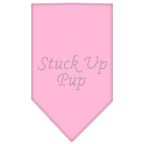 Pet and Dog Bandana Rhinestone, "Stuck Up Pup"