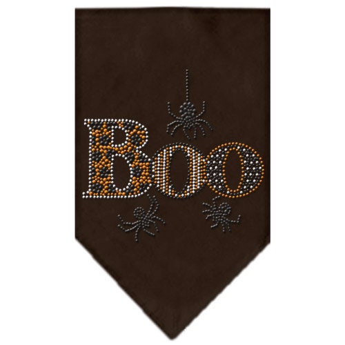 Halloween Pet and Dog Bandana Rhinestone, "Boo"