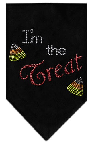 Halloween Pet and Dog Bandana Rhinestone, "I'm The Treat"