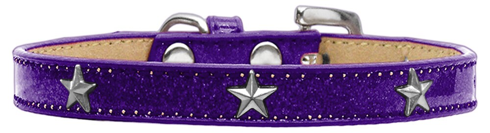 Dog, Puppy & Pet Widget Ice Cream Collar, "Silver Star"