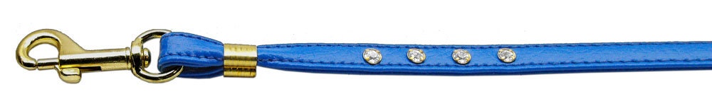 Dog, Puppy & Pet Leash, "Clear Crystal Rhinestones" (Available with Gold or Silver hardware)