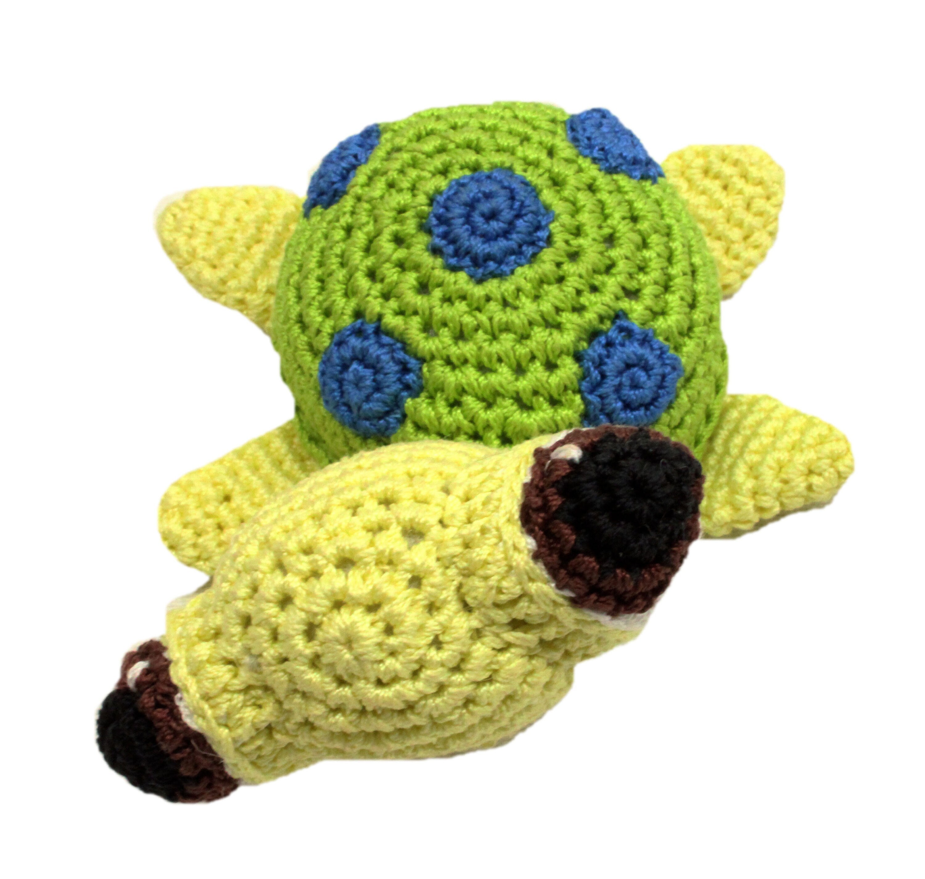 Knit Knacks Organic Cotton Pet & Dog Toys, "Ocean Buddies Group" (Choose from 10 different options!)