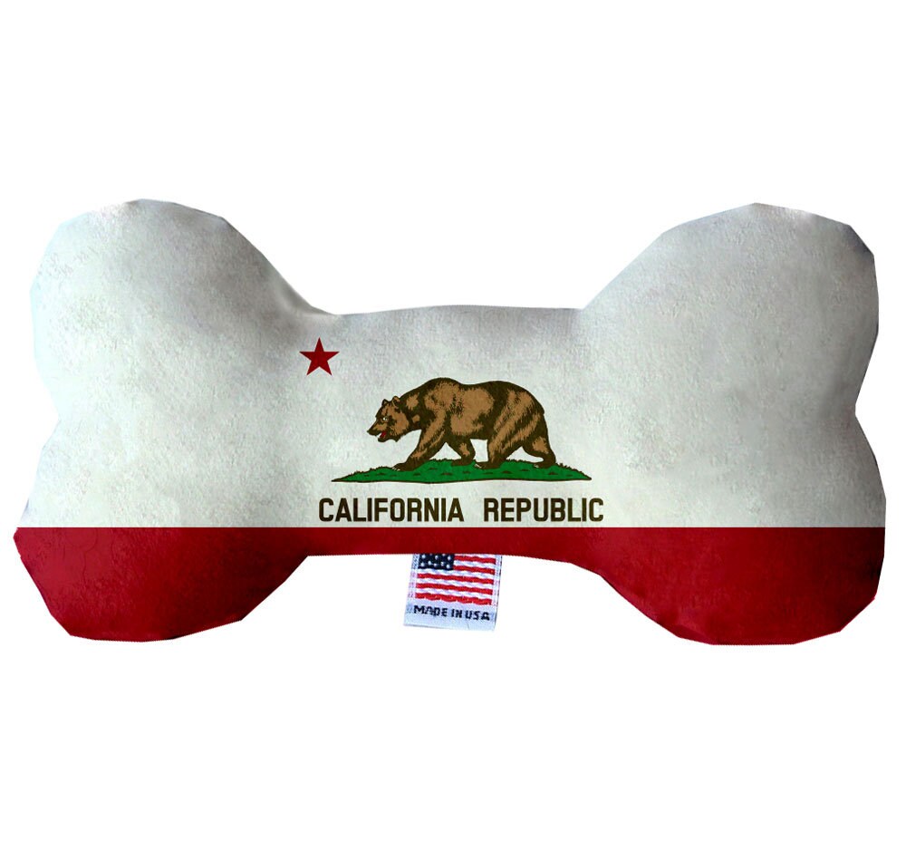 Pet & Dog Plush Bone Toys, "California Beaches" (Set 1 of 3 )