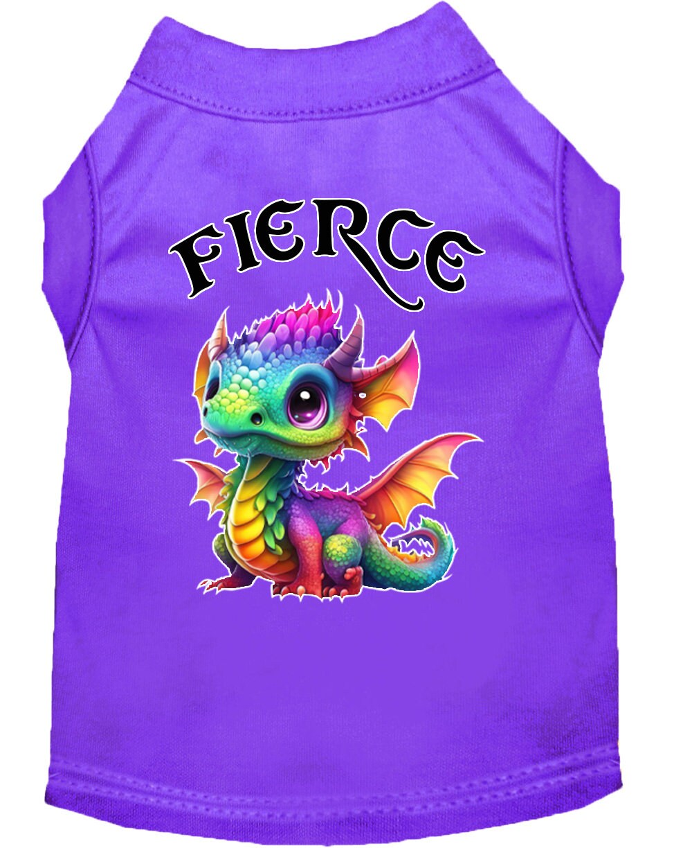 Dog Shirt for Pets 20-115 Pounds, "Fierce Dragon"