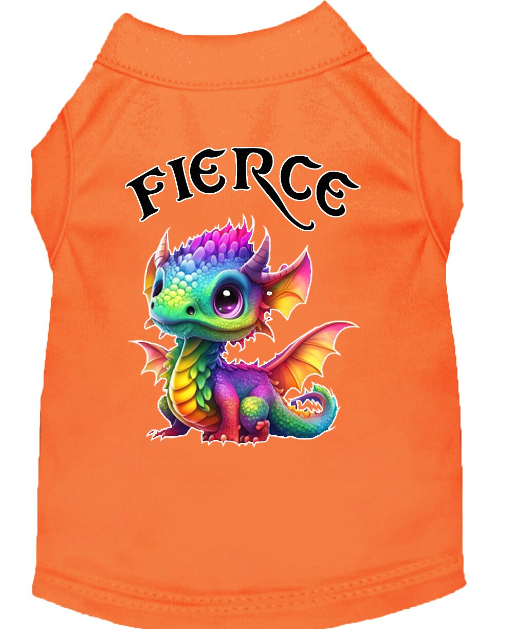 Dog Shirt for Pets 20-115 Pounds, "Fierce Dragon"