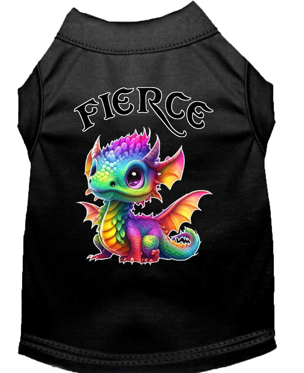 Dog Shirt for Pets 20-115 Pounds, "Fierce Dragon"