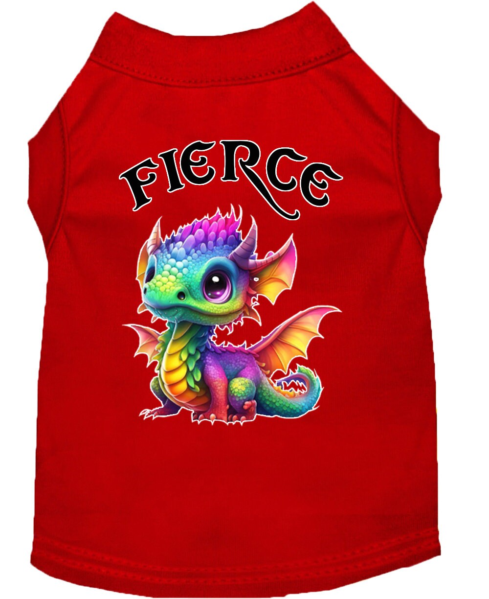 Dog Shirt for Pets 20-115 Pounds, "Fierce Dragon"