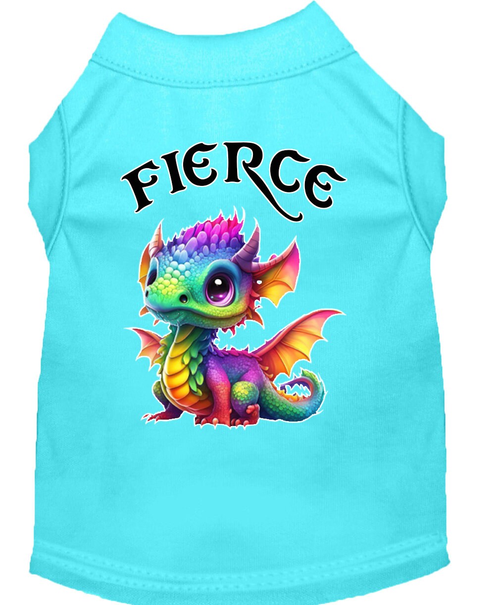 Dog Shirt for Pets 20-115 Pounds, "Fierce Dragon"