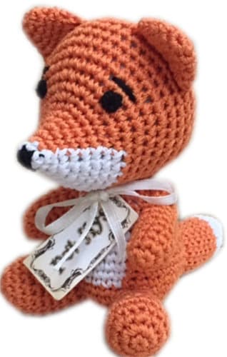 Knit Knacks Organic Cotton Pet& Dog Toys, "Woodland Friends Group" (Choose from 6 options!)