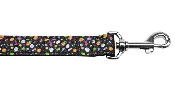 Halloween Pet Dog & Cat Nylon Collar or Leash, "Halloween Confetti"