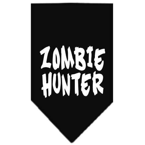 Halloween Pet and Dog Bandana Screen Printed, "Zombie Hunter"