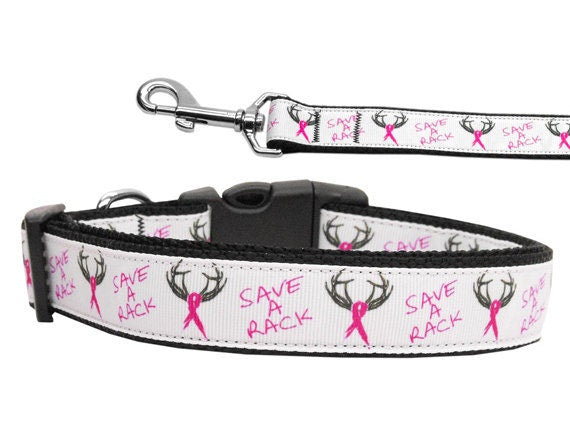 Pet Dog & Cat Nylon Collar or Leash, "Save A Rack"