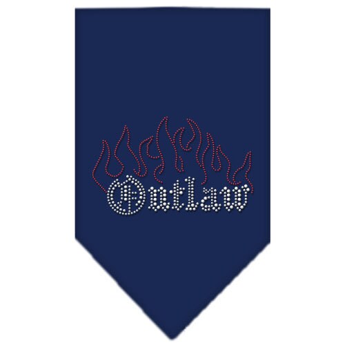 Pet and Dog Bandana Rhinestone, "Outlaw"