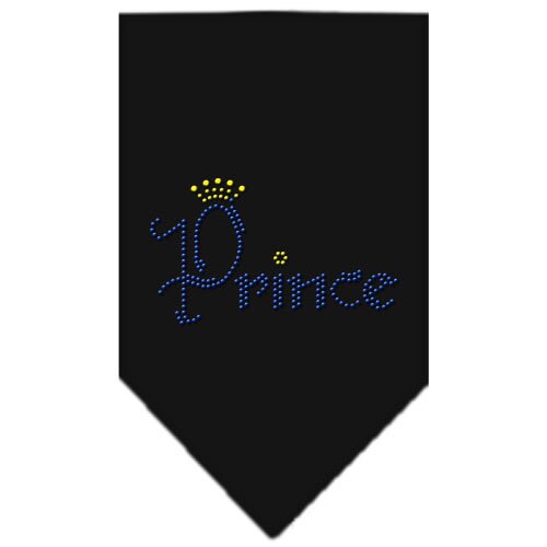 Pet and Dog Bandana Rhinestone, "Prince"