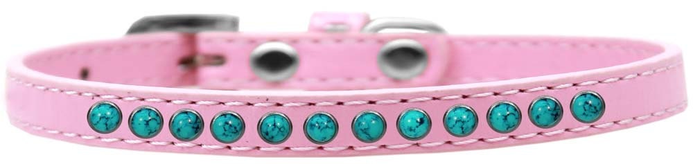 Dog, Puppy & Pet Fashion Collar, "Premium Southwest Turquoise Pearl"