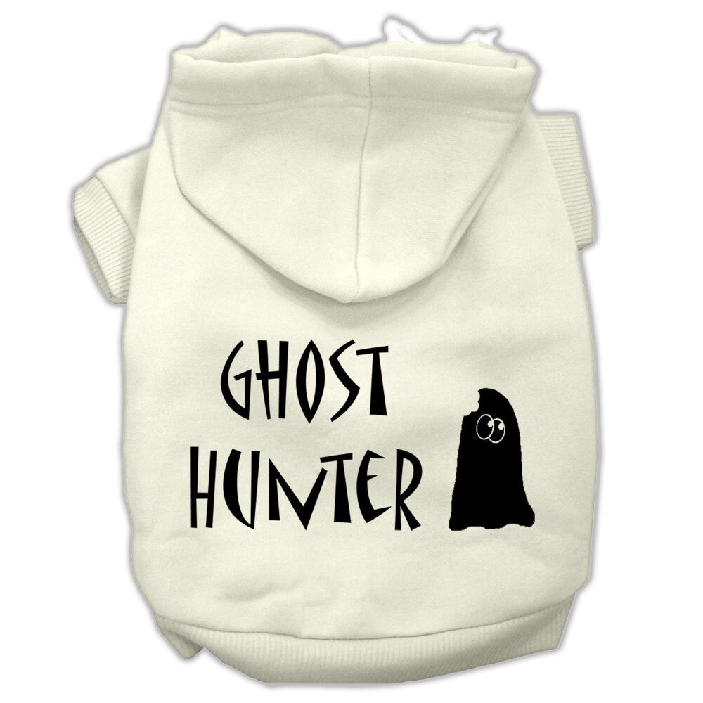 Halloween Pet, Dog & Cat Hoodie Screen Printed, "Ghost Hunter"