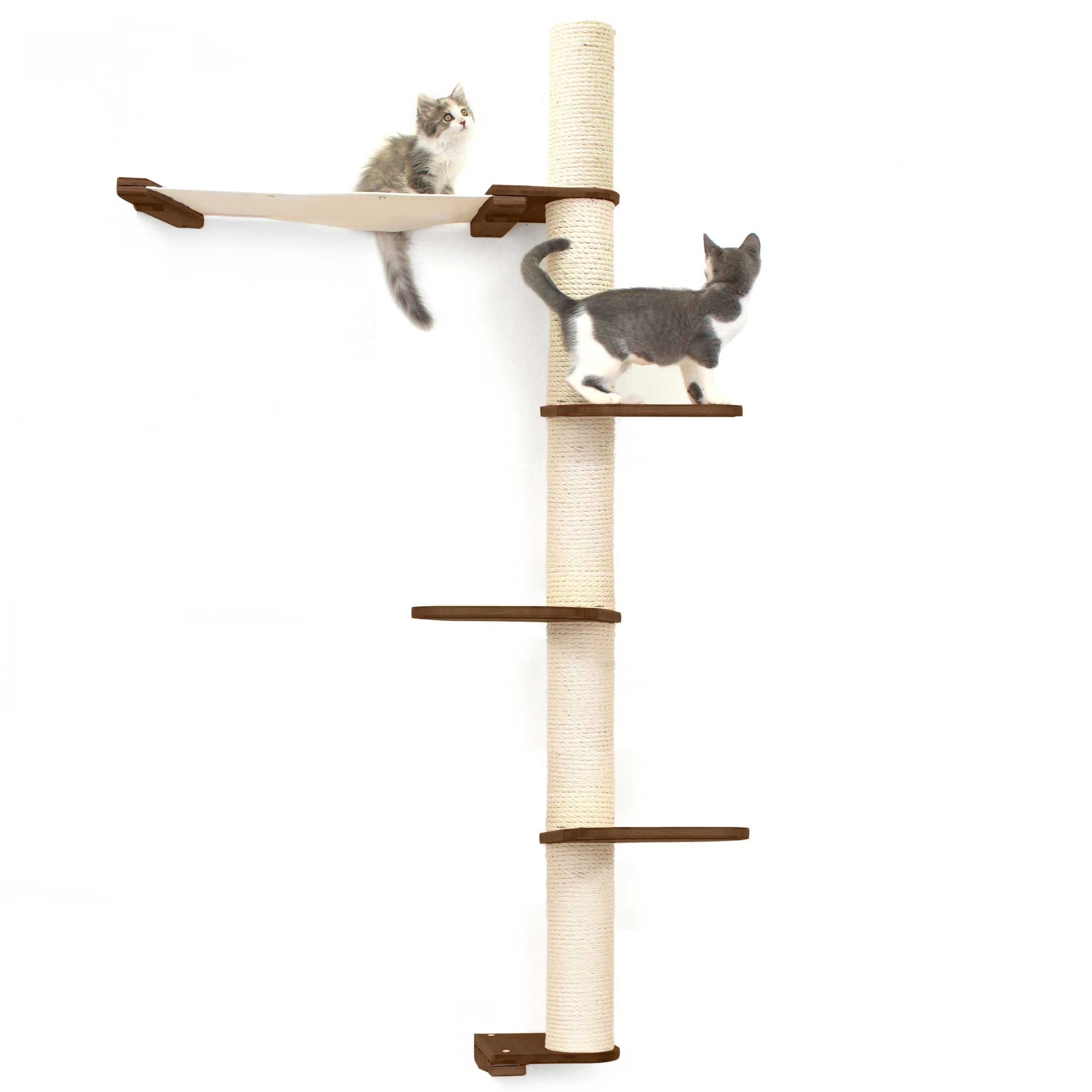 The Crow's Nest: High, Tall Cat Tree/Hammock - by Catastrophic Creations