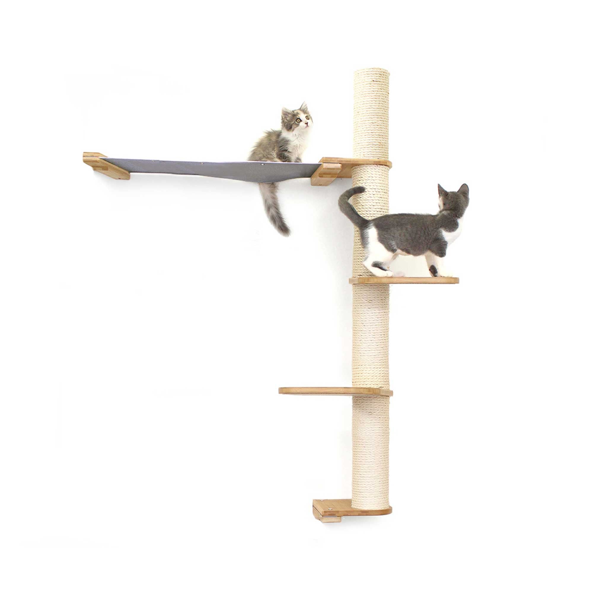 The Crow's Nest: High, Tall Cat Tree/Hammock - by Catastrophic Creations