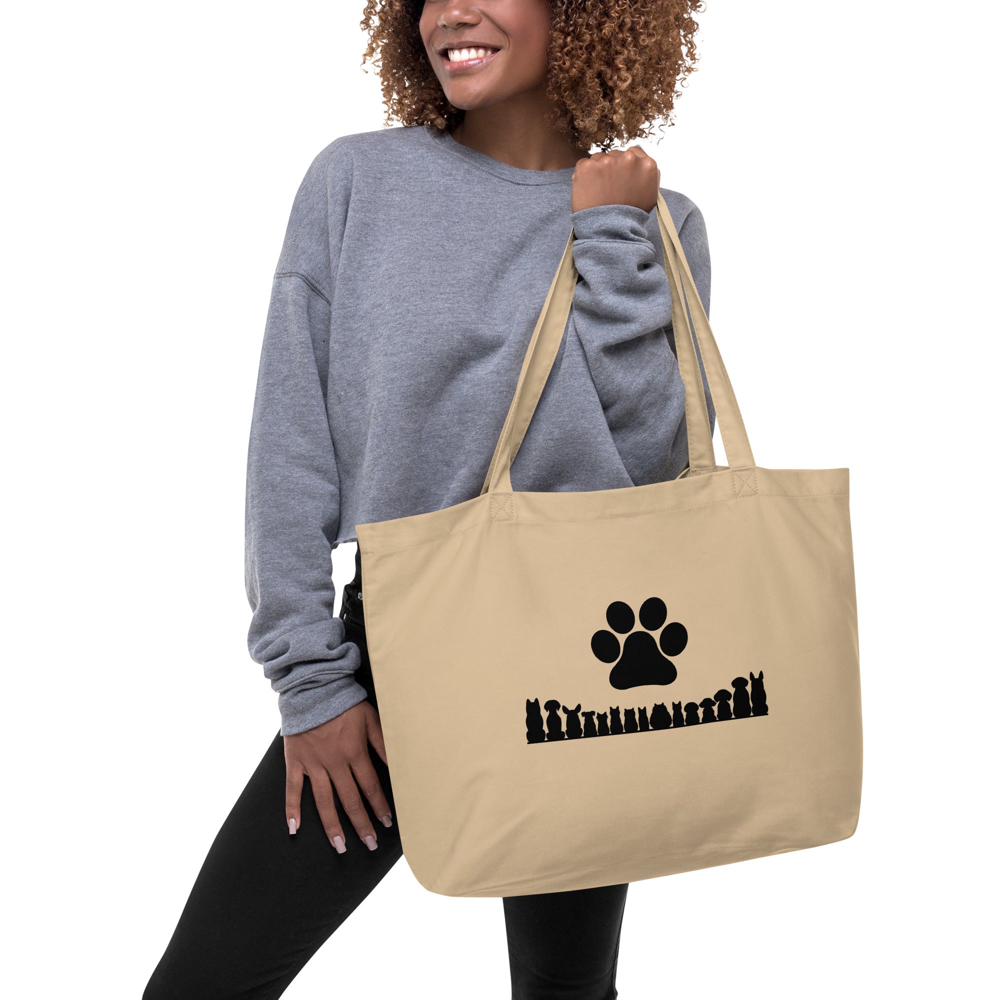 Pet Silhouette Eco Tote Bag