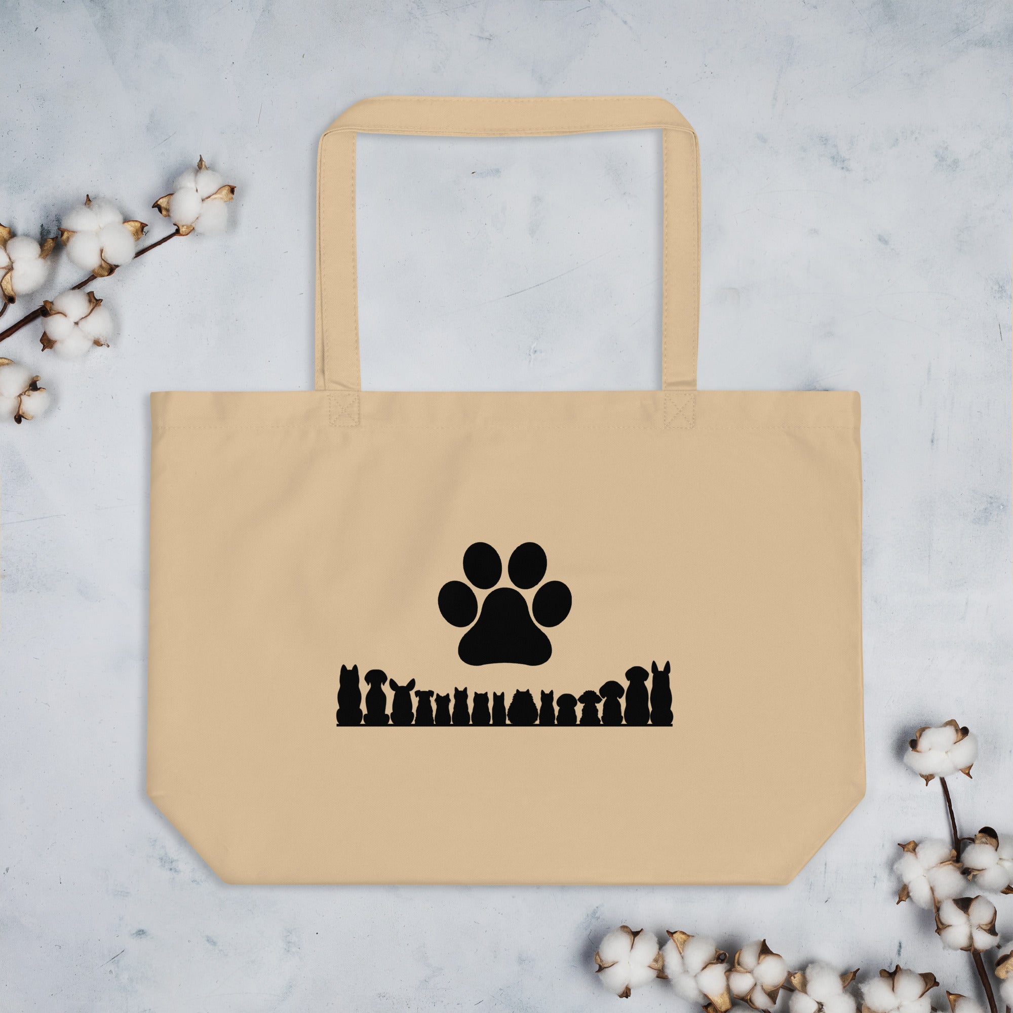 Pet Silhouette Eco Tote Bag