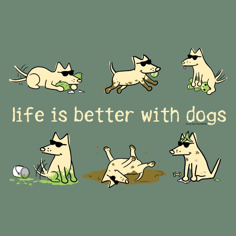 Life Is Better With Dogs - Classic Tee