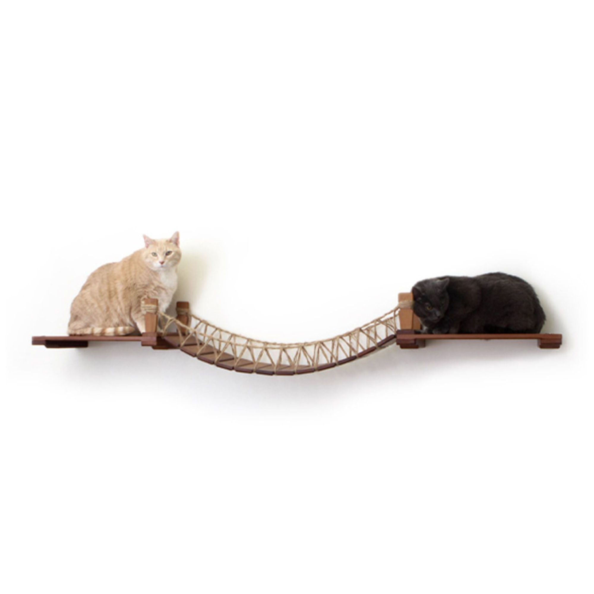 Cat Suspension Bridge - Cat Shelf Set (Wall Mounted) - by Catastrophic Creations