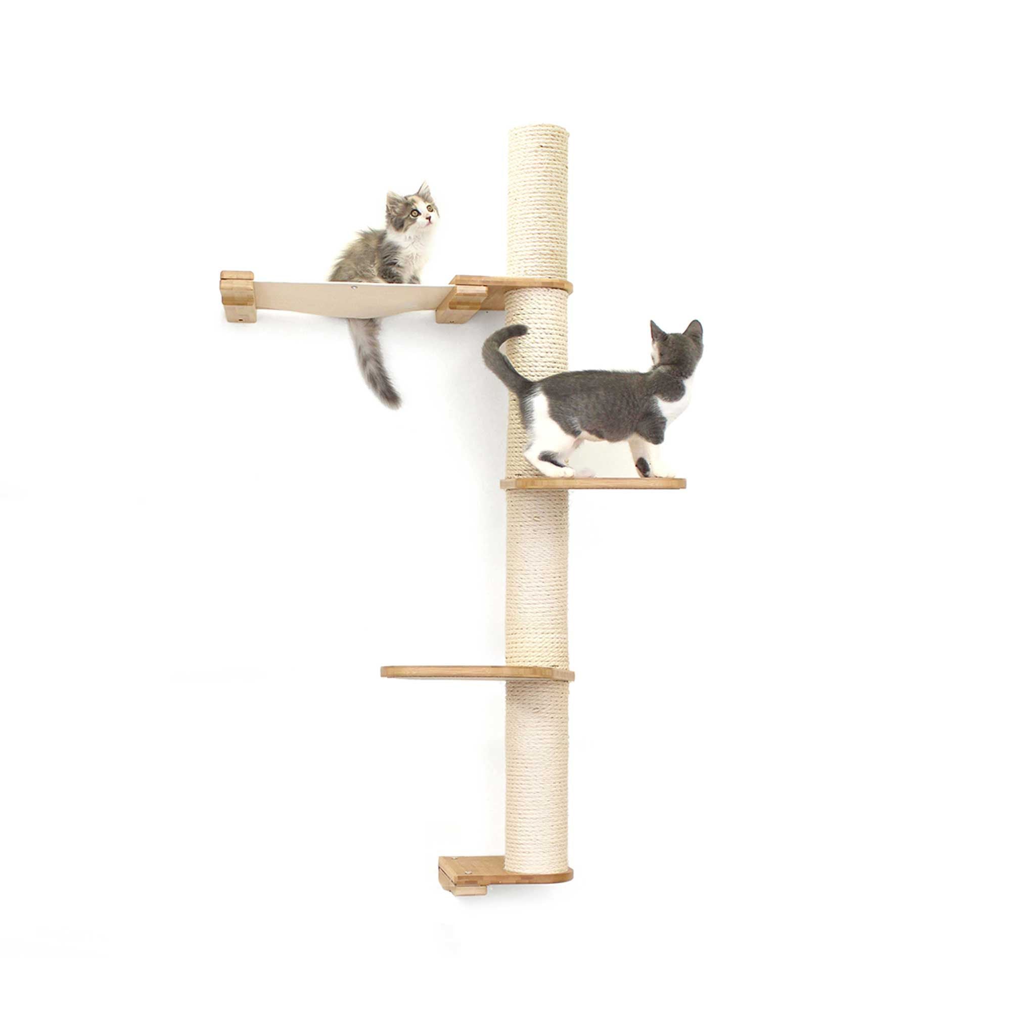 The Crow's Nest: High, Tall Cat Tree/Hammock - by Catastrophic Creations