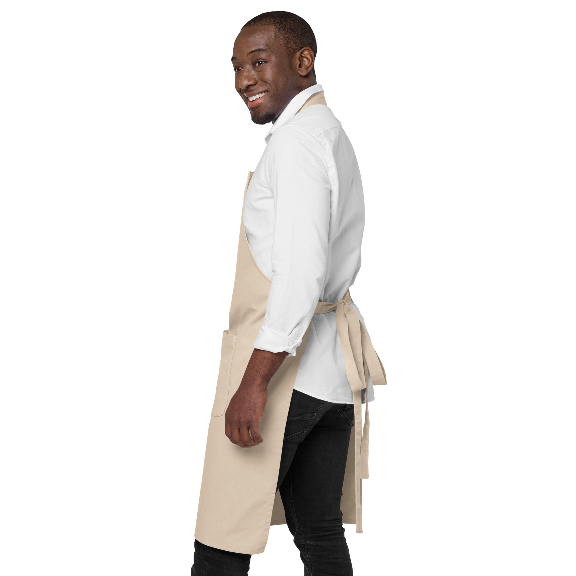 Best Barkin' Dog Dad Organic Cotton Apron V2