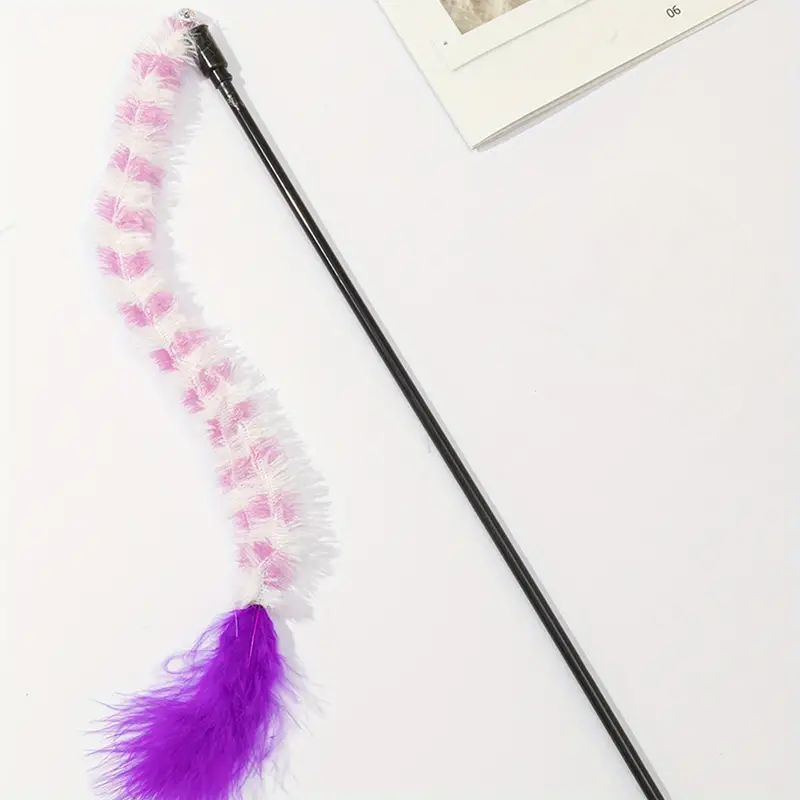 Fuzzy Feather Cat Want