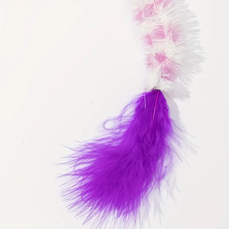 Fuzzy Feather Cat Want