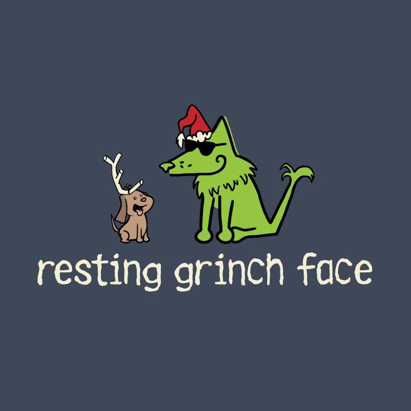 Resting Grinch Face - Classic Long-Sleeve T-Shirt