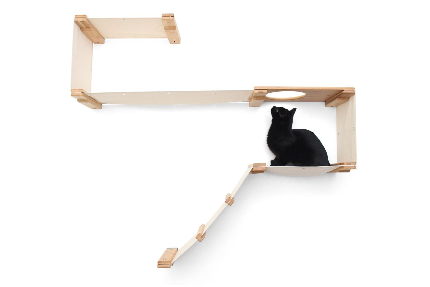 The Play Cat Condo - A Wall-Mounted Cat Tree - by Catastrophic Creations