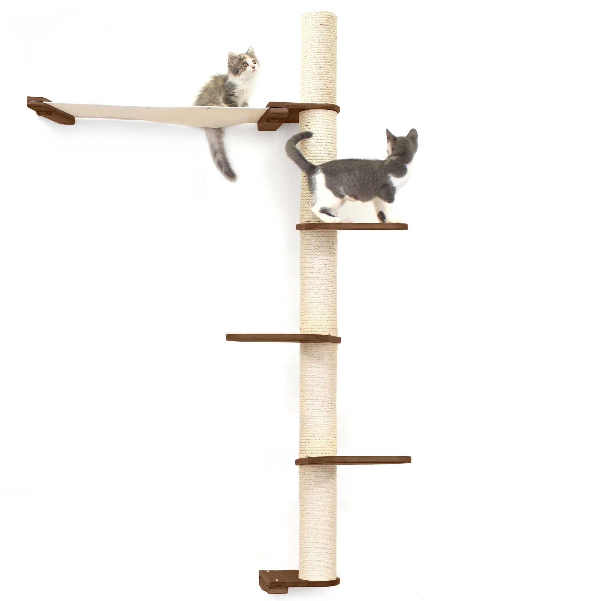 The Crow's Nest: High, Tall Cat Tree/Hammock - by Catastrophic Creations