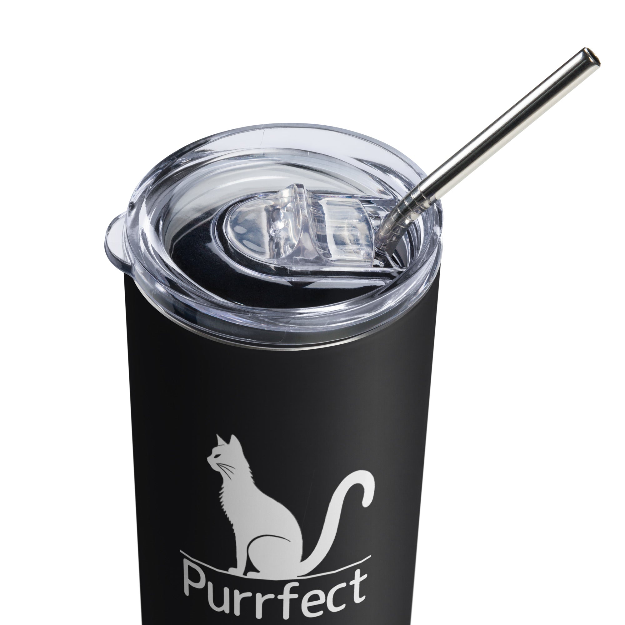 Purrfect Cat Dad 2 Stainless Steel Tumbler