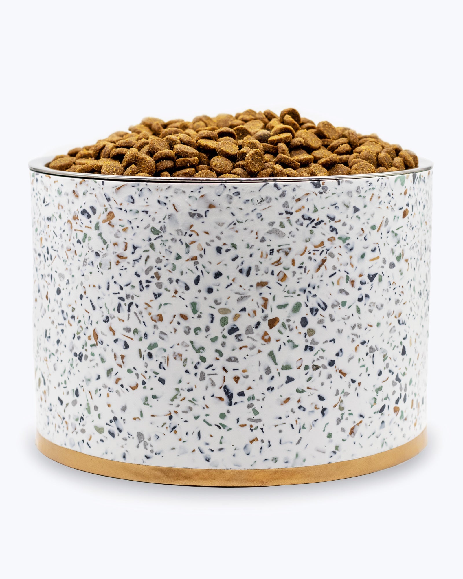 Terrazzo Elevated Dog Bowl