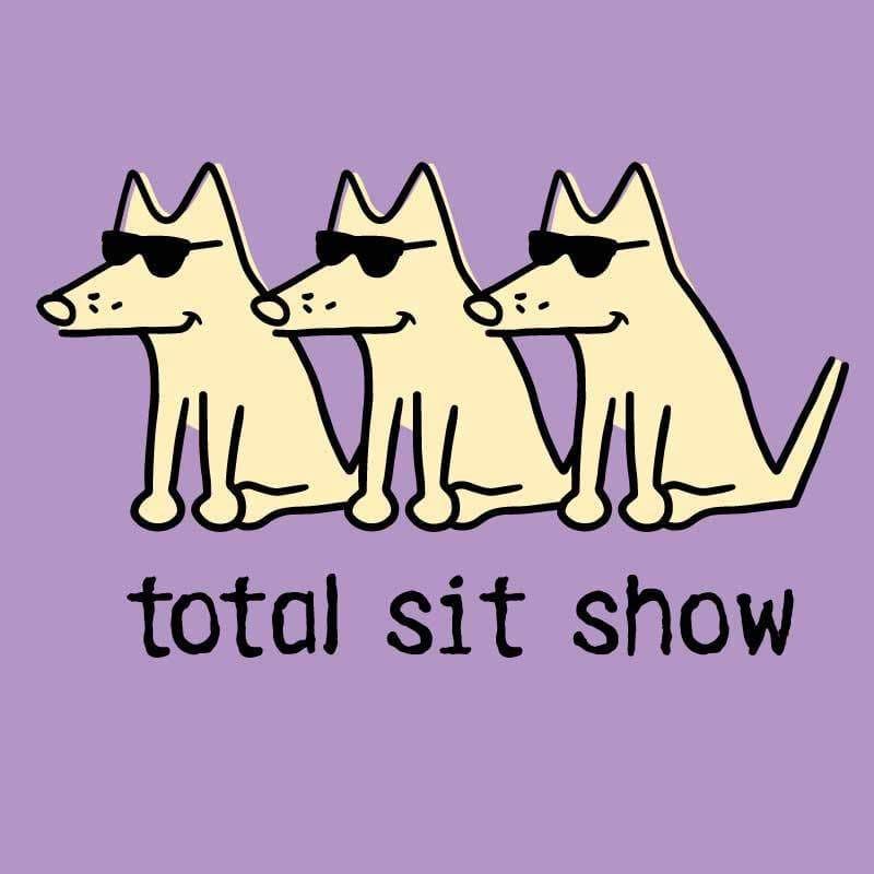 Total Sit Show - Ladies V-Neck T-shirt