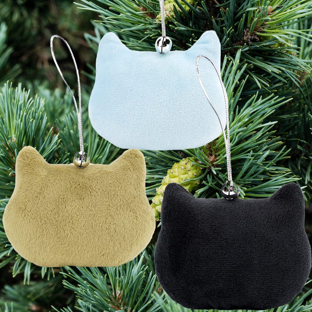 Velvet Cat Ornaments