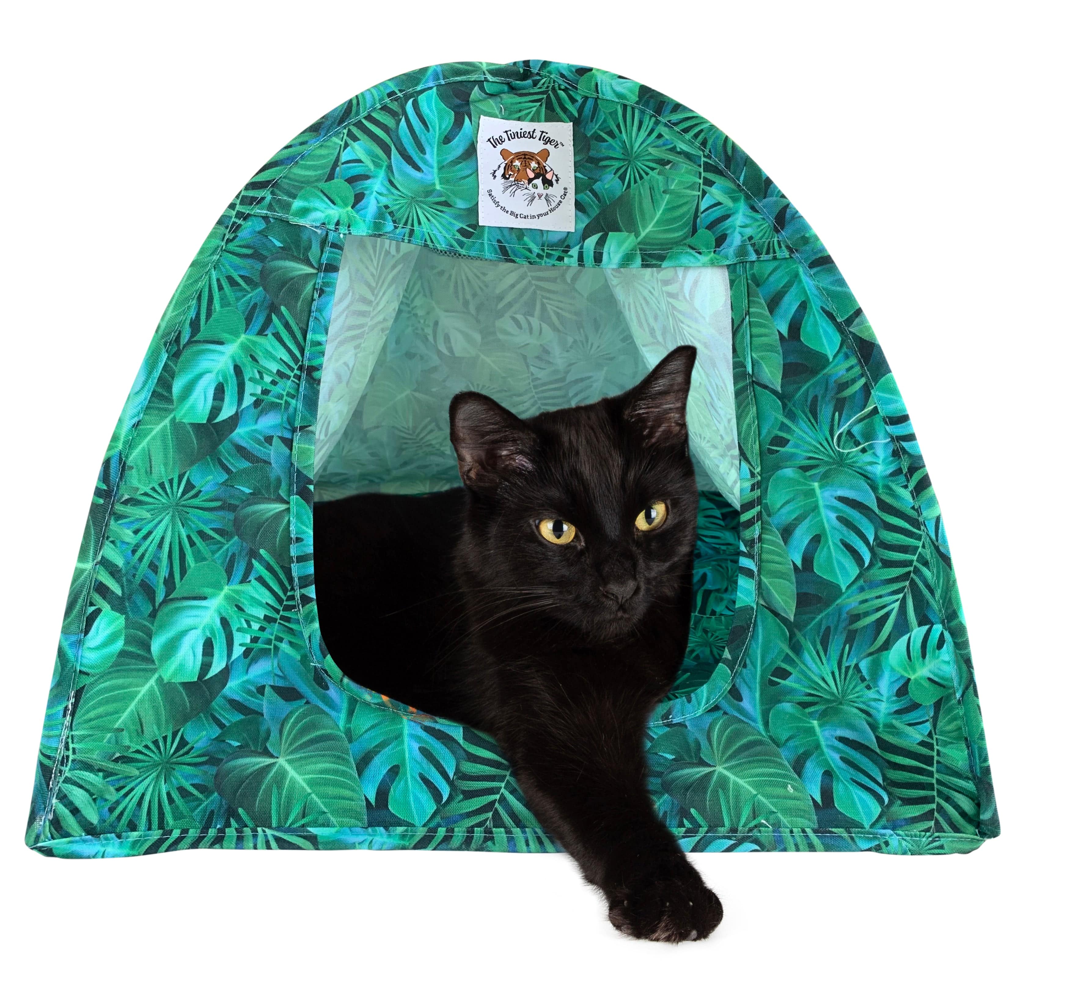 Cat Tent | Cotton Canvas Popup Pet Bed