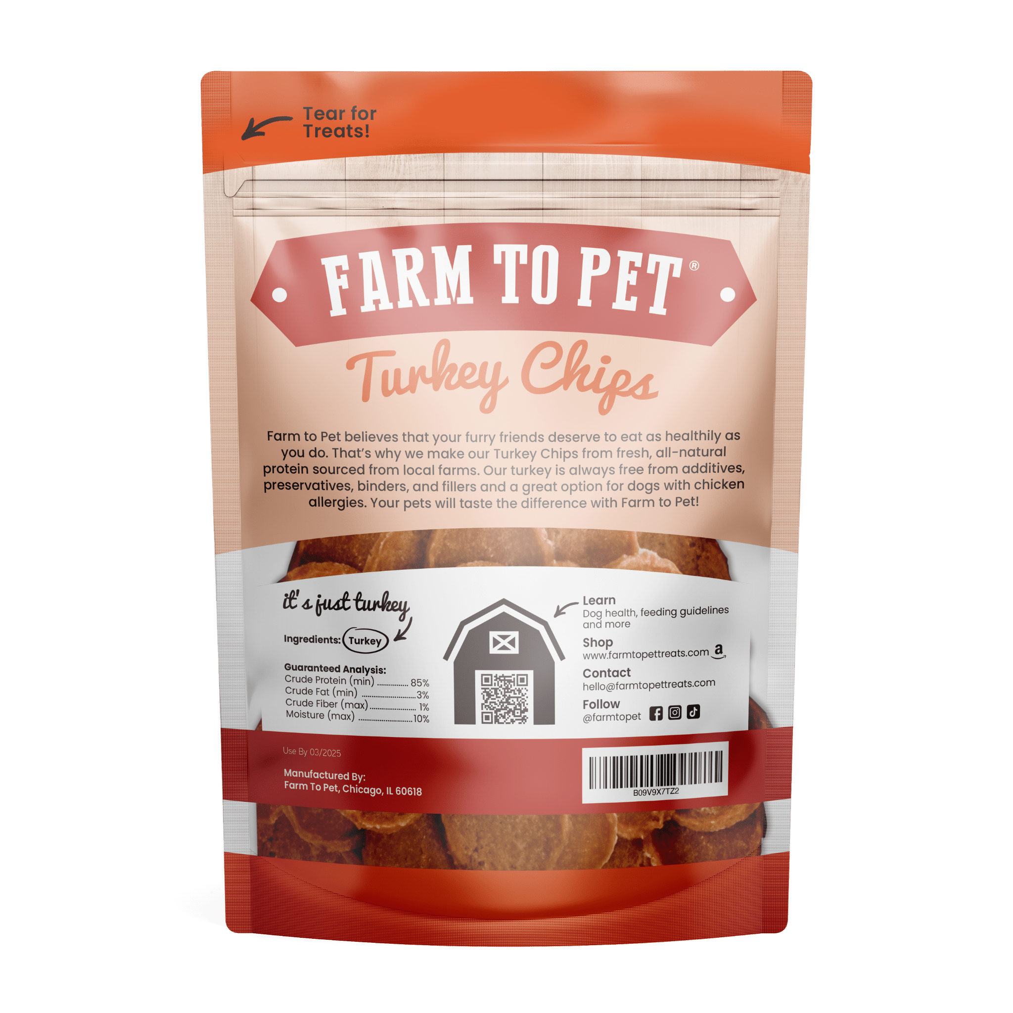 Turkey Chips for Dogs