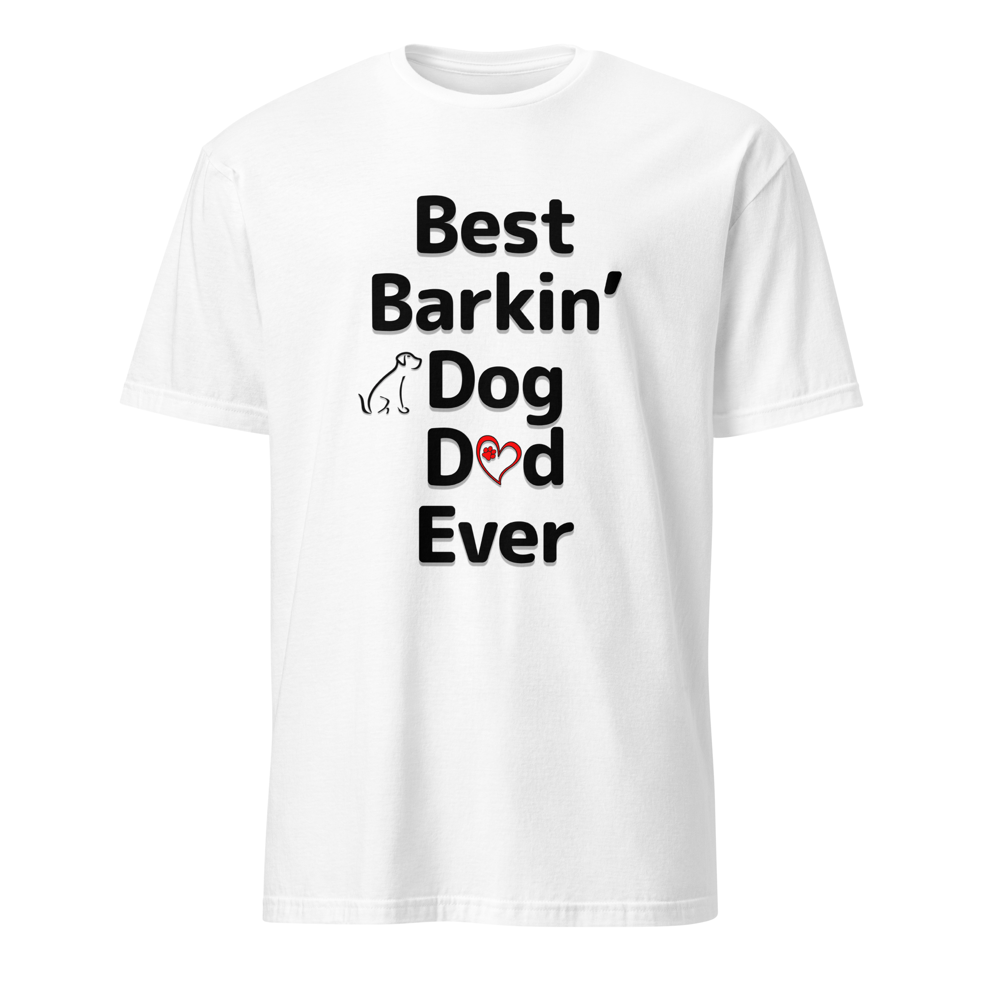 Best Barkin' Dog Dad Ever Tee