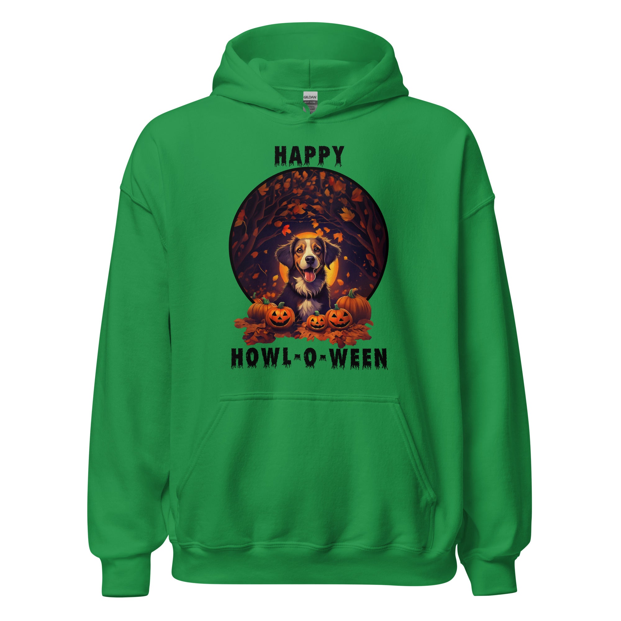 Happy Howl-O-Ween Unisex Hoodie