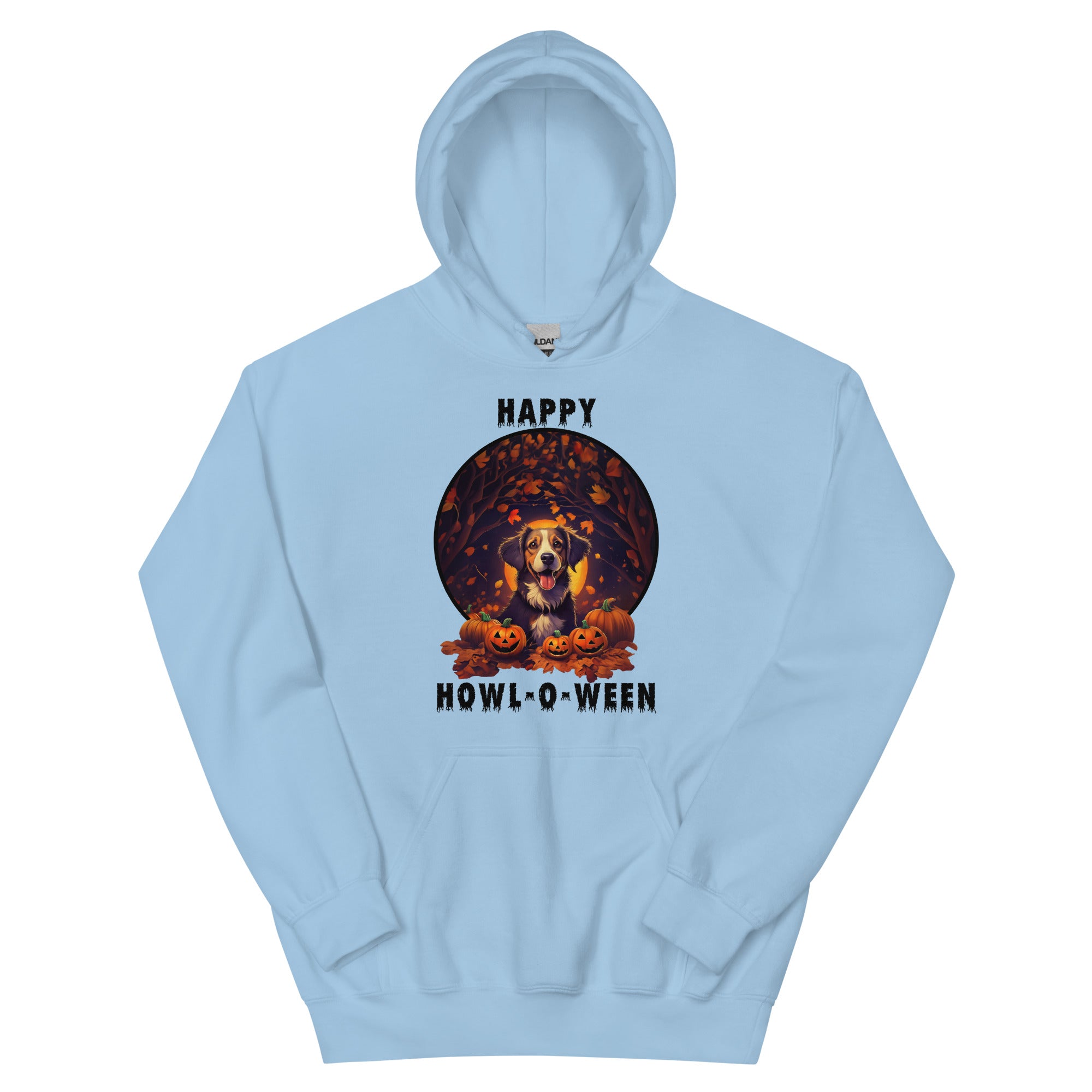 Happy Howl-O-Ween Unisex Hoodie