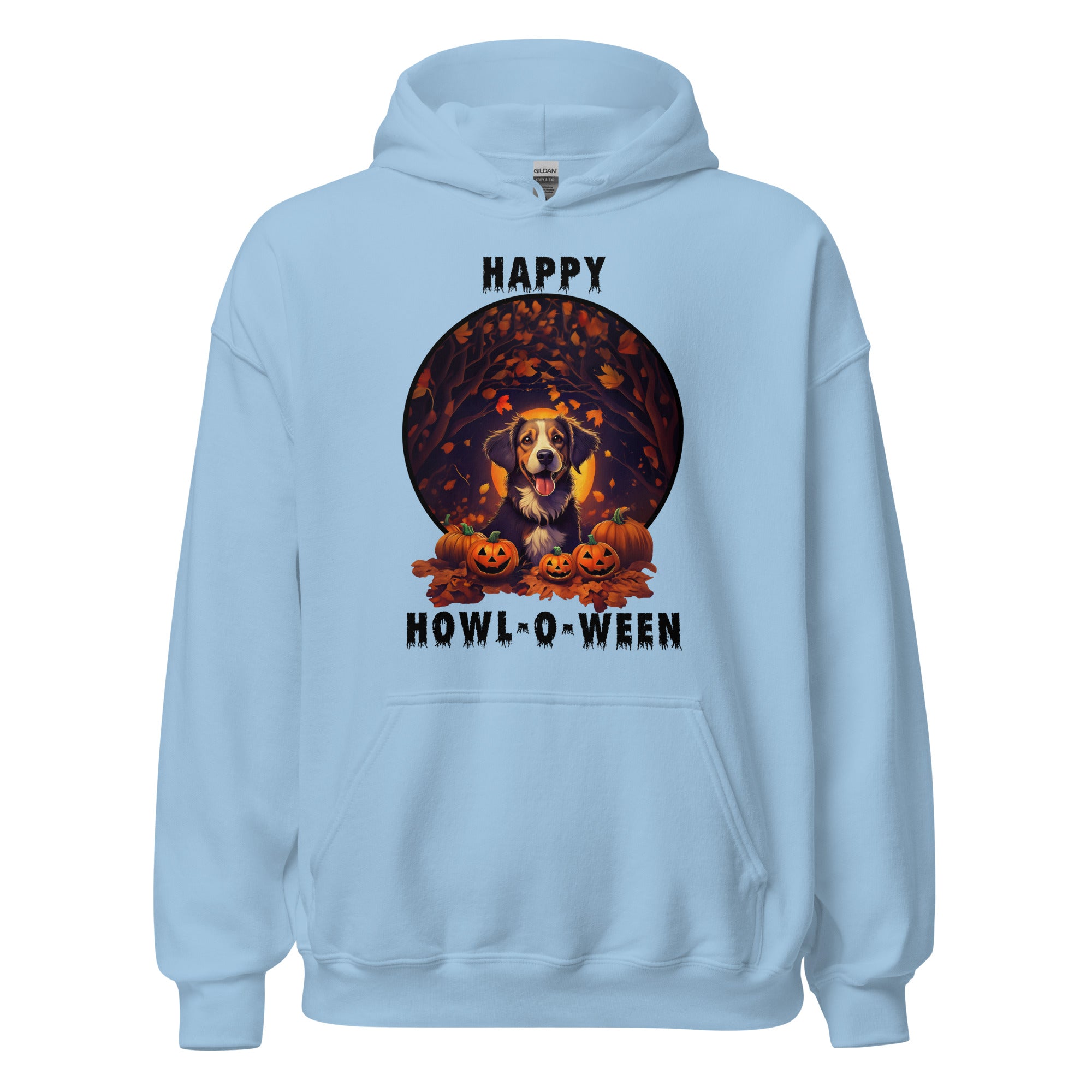 Happy Howl-O-Ween Unisex Hoodie