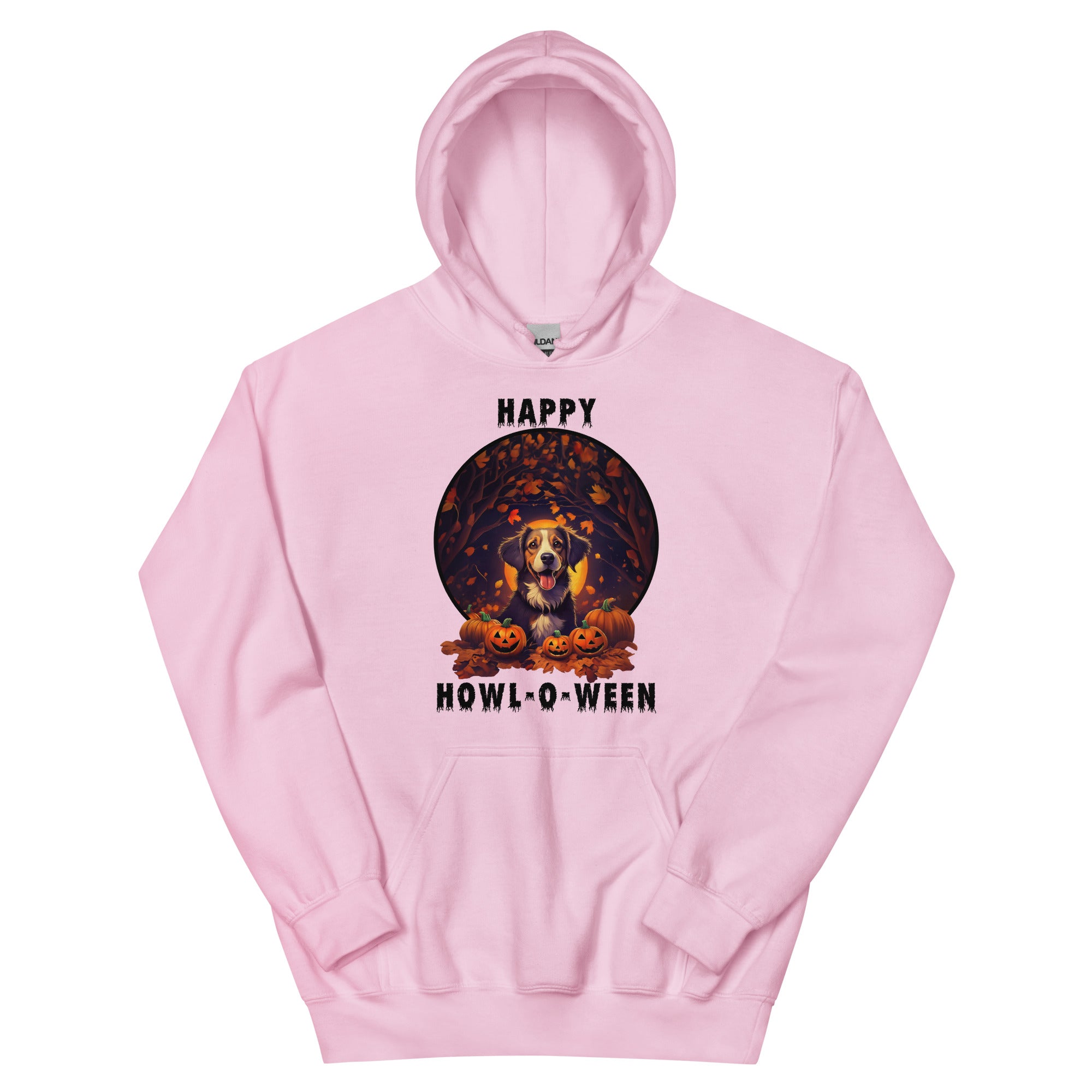 Happy Howl-O-Ween Unisex Hoodie