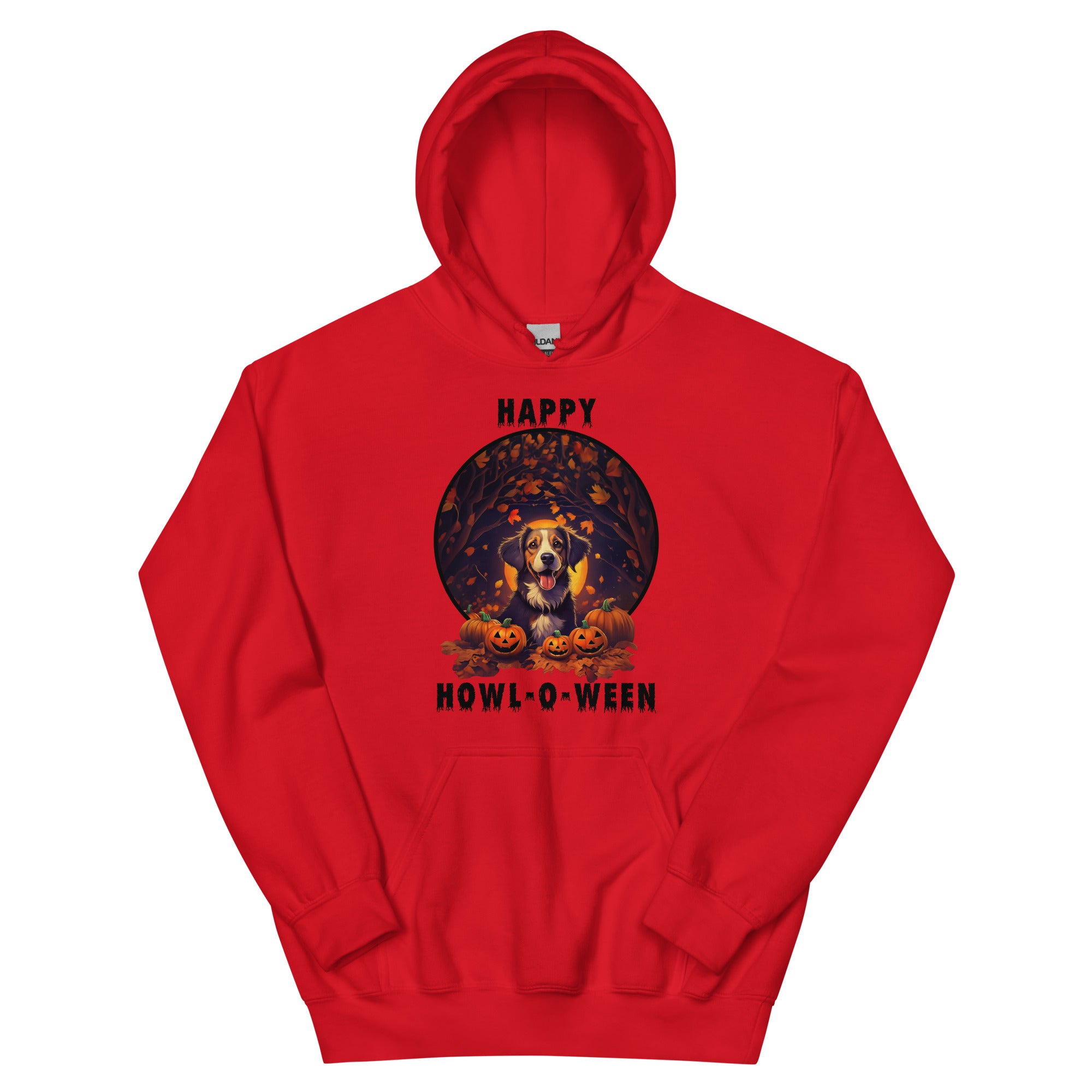 Happy Howl-O-Ween Unisex Hoodie