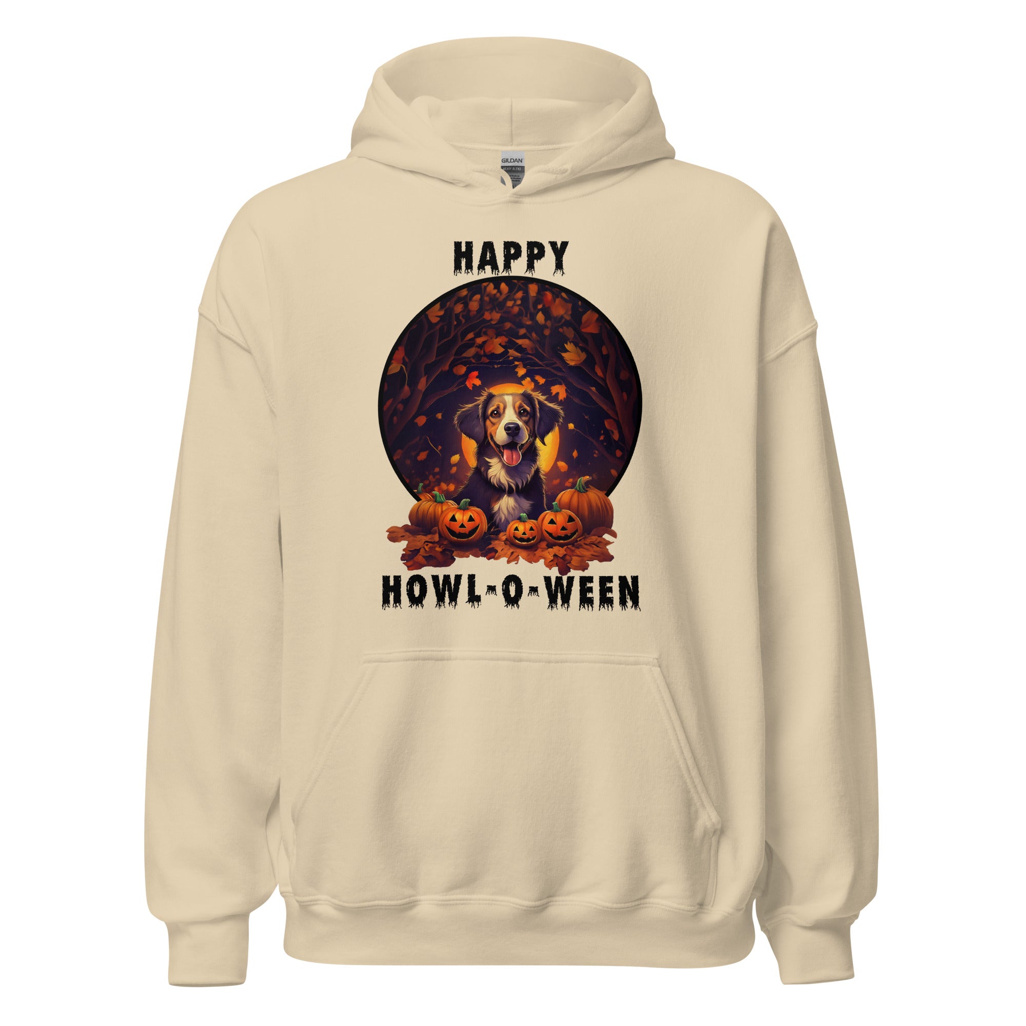 Happy Howl-O-Ween Unisex Hoodie